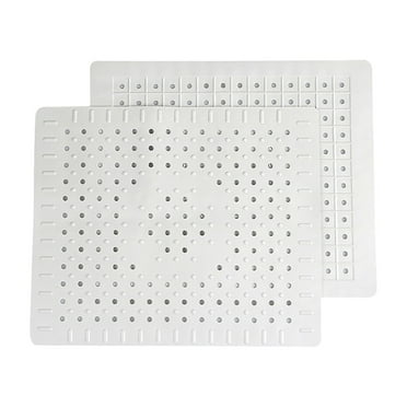 Kitchen Sink Mat 2PCS Food Grade Rubber Material Non‑Slip Easy To Clean Sink Protector Mat For Kitchen Kitchen Drain Pad