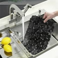 thumbnail image 1 of Kitchen Sink Mat | Flexible PVC Sink Protector | Cut-to-Fit Design | Odorless & Easy to Clean | Scratch & Impact Resistant | 15.7" x 11.8" | 1 Pack | For Sinks, 1 of 8