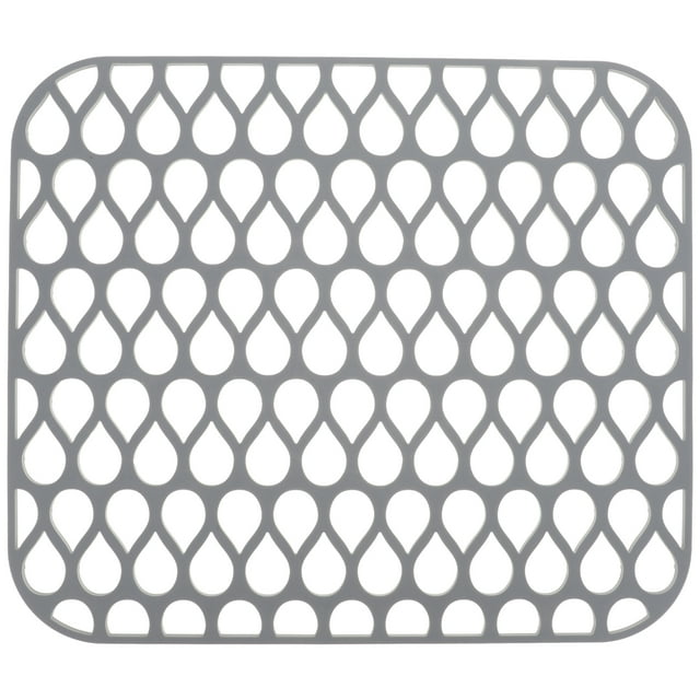 Kitchen Sink Mat Silicone Sink Protector Fast Draining Sink Mat for