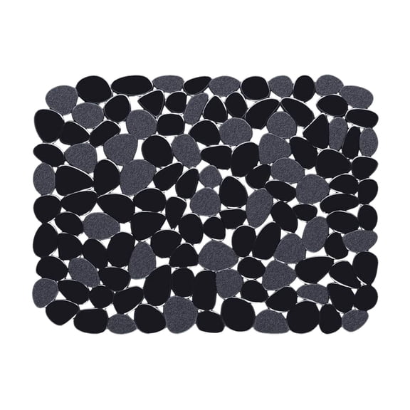 Kitchen Sink Mats 2-Pack, 40 x 30 cm Flexible PVC Sink Liner for Stainless Steel Sink, Cut-to-Fit, Scratch Protection and Dish Cushioning