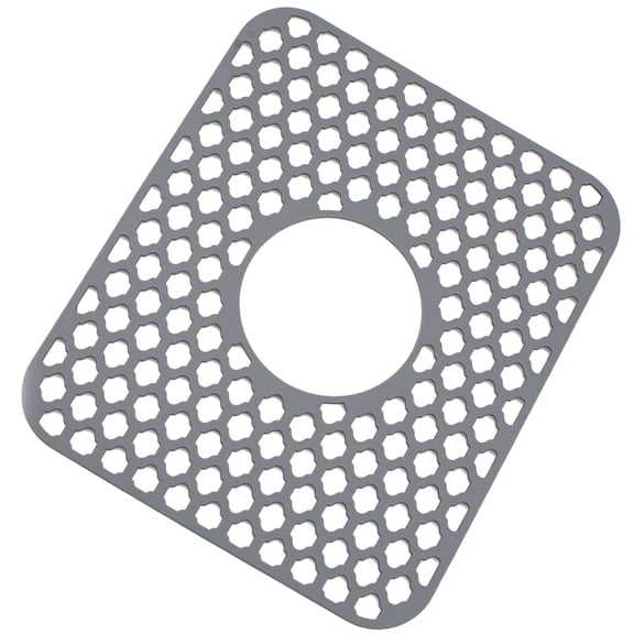Kitchen Sink Mats and Protectors Screens for Drain Dish Drying Rack Grey