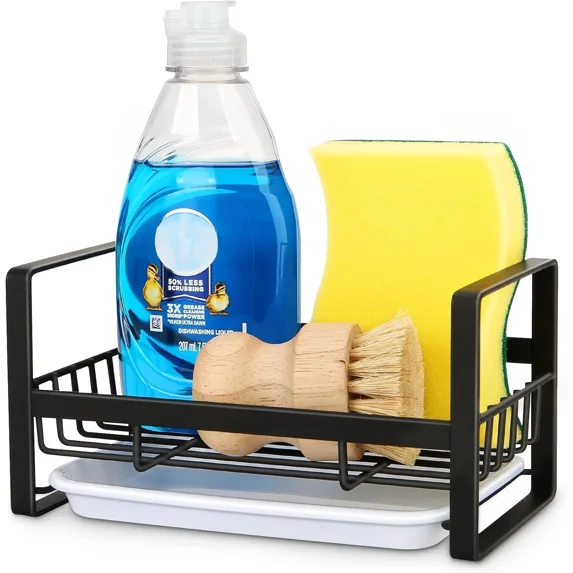 Kitchen Sink Organizer, Caddy,Dish Soap,Dish Sponger Holder