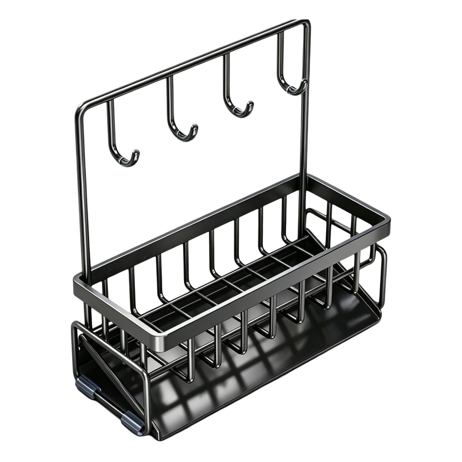 Sponge Dry Rack Kitchen Sink Organizer Dishcloth Drying Rack with Drainage for Sponges ...