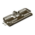 thumbnail image 1 of Kitchen Sink Organizer Rack Aluminum Alloy 13x4 Inch | No-Drill Faucet Storage Shelf with Hooks, Quick-Dry Hollow Design, Drip Tray | Space-Saving Bathroom & Kitchen Caddy, 1 of 10