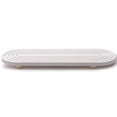 thumbnail image 1 of Kitchen Sink Organizer, Toothbrush Holder Tray Cup Mat, Water Absorbing Sink Pad for Bathroom Counter Washbasin, Quick Dry Stone Organizer Tray, White, 1 of 5