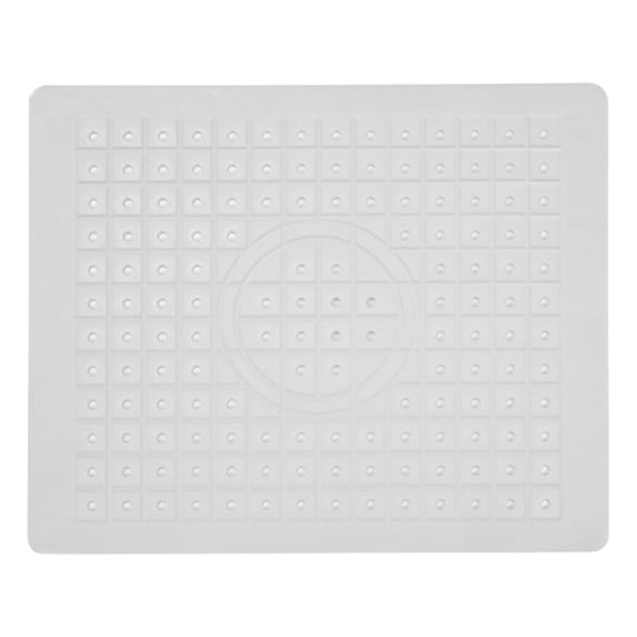 Kitchen Sink Protector Mat Made of Food-Grade Rubber - Ideal for Over-The-Sink Use, Provides Extra Counter Space And Secures Dishes During Drying, Drain Pad