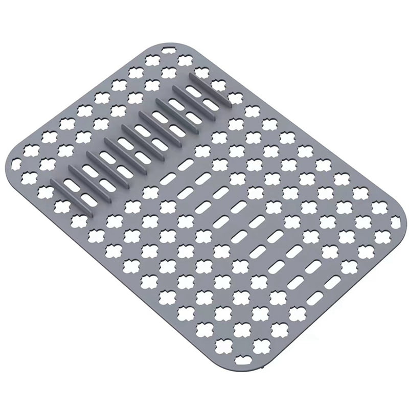 Kitchen Sink Protectors Mat 1 Pack, Silicone Sink Grid for Bottom Of
