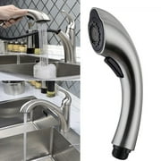 SUNFEX ABS Plastic Brushed Nickle Pull Down Faucet