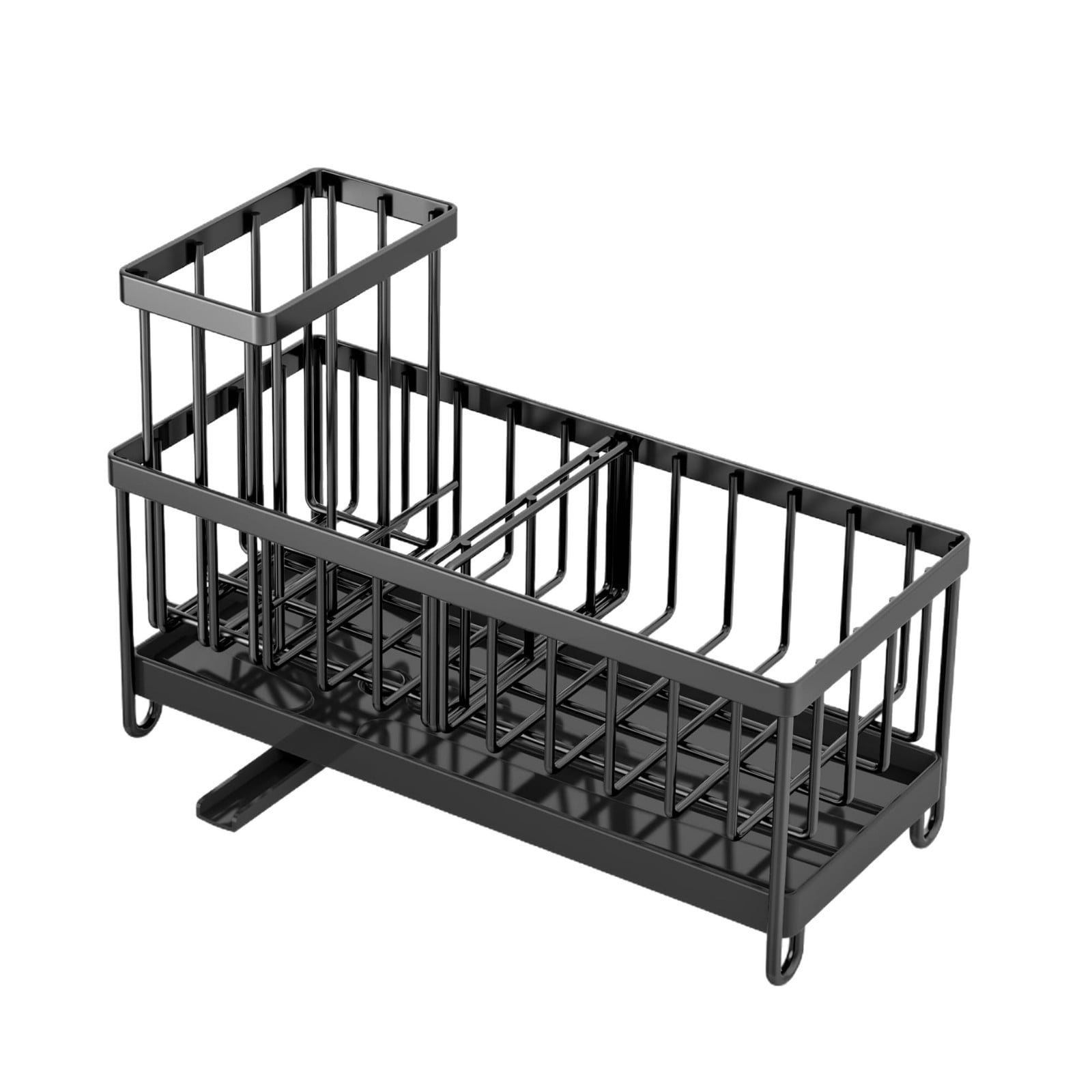 Kitchen Sink Rack Sponge Holder Soap Dish Drain Storage Organizer Brush Holder