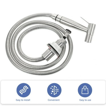 FRCOLOR 1 Set Faucet Sprayer For Kitchen Use High Pressure Spray Silver 4.7X2.2X1in