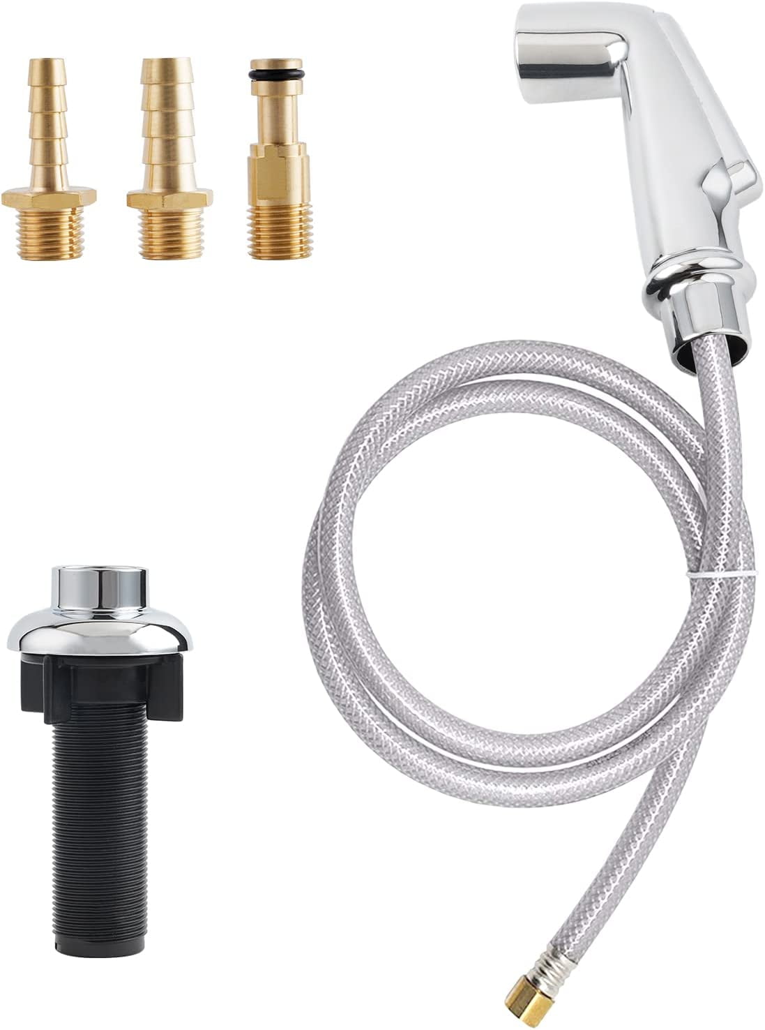 Kitchen Sink Side Sprayer with Quick Side Connector Compatible with