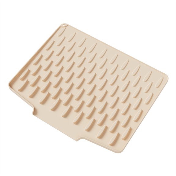 Kitchen Sink Silicone Drying Mat Multifunctional Heat Resistant 40X33Cm Grey
