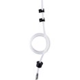 Kitchen Sink Soap Dispenser Extension Tube Kit with Check Valve, Under ...