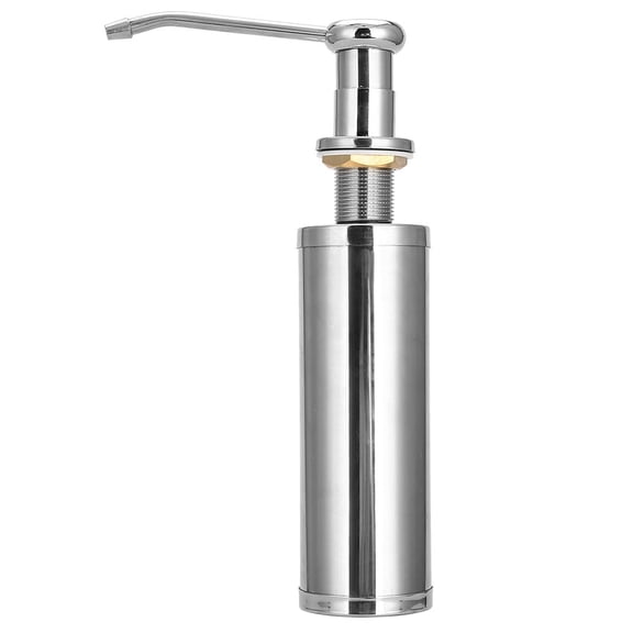 Kitchen Sink Soaps Dispenser Metal Pumps Built In Soaps Dispenser Tall Long Nozzle Lotion Dispenser 10.15 OZ