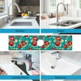 thumbnail image 1 of Kitchen Sink Splash Guard Faucet Mat -1 PC Super Absorbent Fast Drying Mat Sink Gadgets-Splash Guard Behind Faucet Drip Catcher for Kitchen, Bathroom,Sink Mat, Dish Drying Mat, Bathroom(23.5" X 5.5" ), 1 of 4
