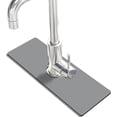 thumbnail image 1 of Kitchen Sink Splash Guard Faucet Mat -2 PC Super Absorbent Fast Drying Mat Sink Gadgets-Splash Guard Behind Faucet Drip Catcher for Kitchen, Bathroom,Sink Mat, Dish Drying Mat, Bathroom(15" X 5.5" ), 1 of 5