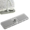 thumbnail image 1 of Kitchen Sink Splash Guard,Faucet Mat For Kitchen Sink, Sink Protectors For Kitchen Sink，Faucet Guard & Draining Mat Kitchen Sink Splash Guard Silicone Draining Mat Fast Drying Stone Sink Tray, 1 of 7
