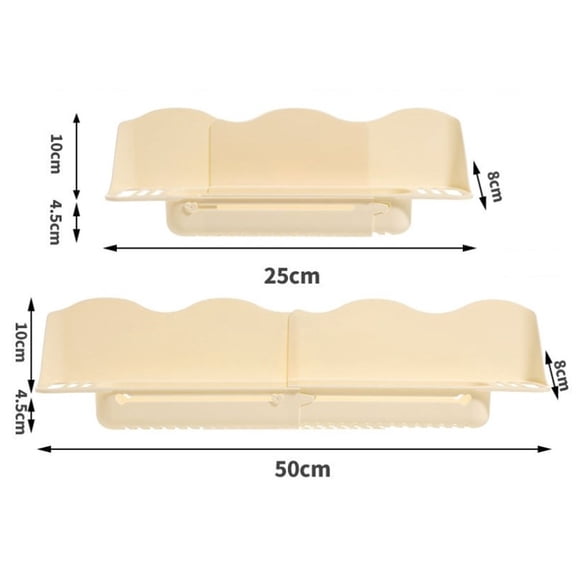 Kitchen Sink Splash Guard Scalable Sink Splatter Baffle Board With Sponge Holder Beige YIWEI