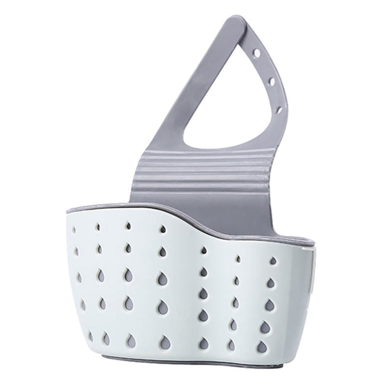 Kitchen Sink Sponge Holder,Hanging Kitchen Sink Caddy Organizer with ...