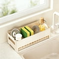 thumbnail image 1 of Kitchen Sink Sponge Holders Storage Rack, 24cm Sink Caddy for Soap Dispensers, 1 of 5