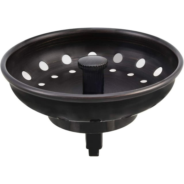 Kitchen Sink Stopper and Strainer Oil Rubbed Bronze Sink Drain Strainer