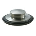 thumbnail image 1 of Kitchen Sink Stopper in Brushed Stainless Steel for InSinkErator Garbage Disposal, 1 of 2