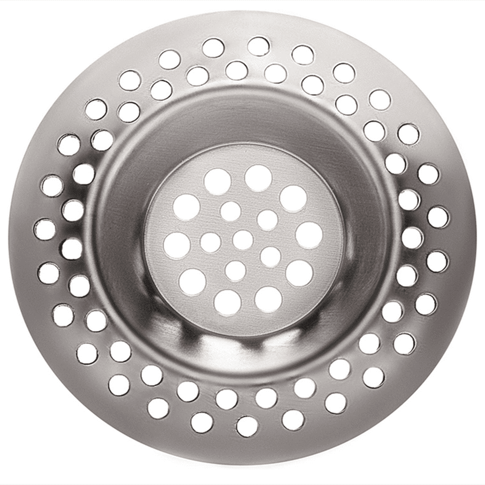 Kitchen Sink Strainer Basket Drain Catcher (2-pack) 3In Diameter, Wide  Rim, Premium Stainless Steel Sink Disposal Stopper, Anti-Clogging  Micro-Perforation 2mm Holes Basket Drains Sieve Rust Free