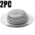 Kitchen Sink Strainer Food Catcher For Most Sink Drains Stainless Steel ...