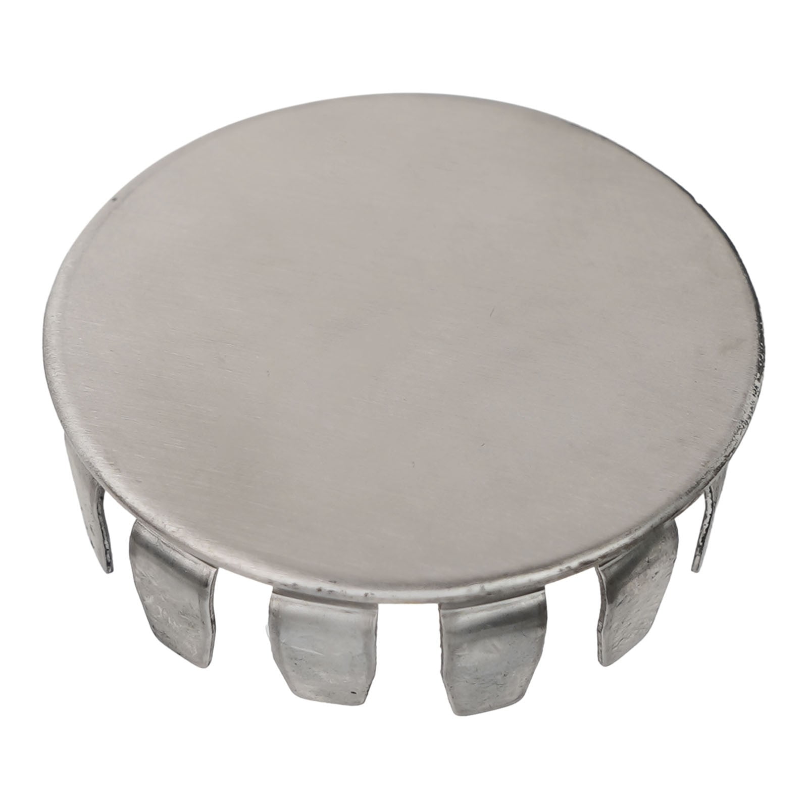 Kitchen Sink Tap Hole Blanking Plug Cover Plate Disk In A Matt Brushed