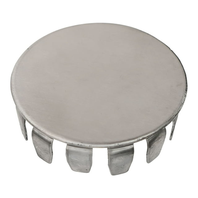 Kitchen Sink Tap Hole Blanking Plug Cover Plate Disk In A Matt Brushed