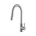 thumbnail image 1 of Kitchen Sink Touch Faucet Pull Out Sprayer Nickel Mixer Tap Stainless, 1 of 8