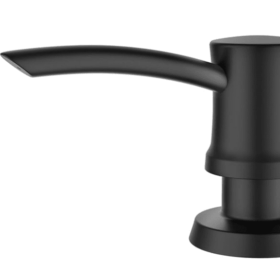 Kitchen Soap an Lotion Dispenser in Matte Black