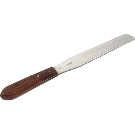 Kitchen Spatula For Frosting 10 Inch Blade Straight Cake Icing Spatula Stainless Steel Icing Spreader Knife For Decorating Icing Spatula Cake Scraper Smoother