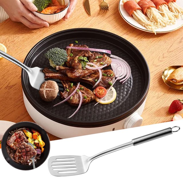 Kitchen Spatula Metal Spatula Steak Spatula Meat Frying Spatula For