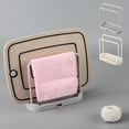 thumbnail image 1 of Kitchen Sponge Holder Dishcloth Hanger, Kitchen Sink Rack Tray Organizer Stand for Sponge, Dish Cloth, Rag, Brush, Scrubber Storage And Organization(White), 1 of 7