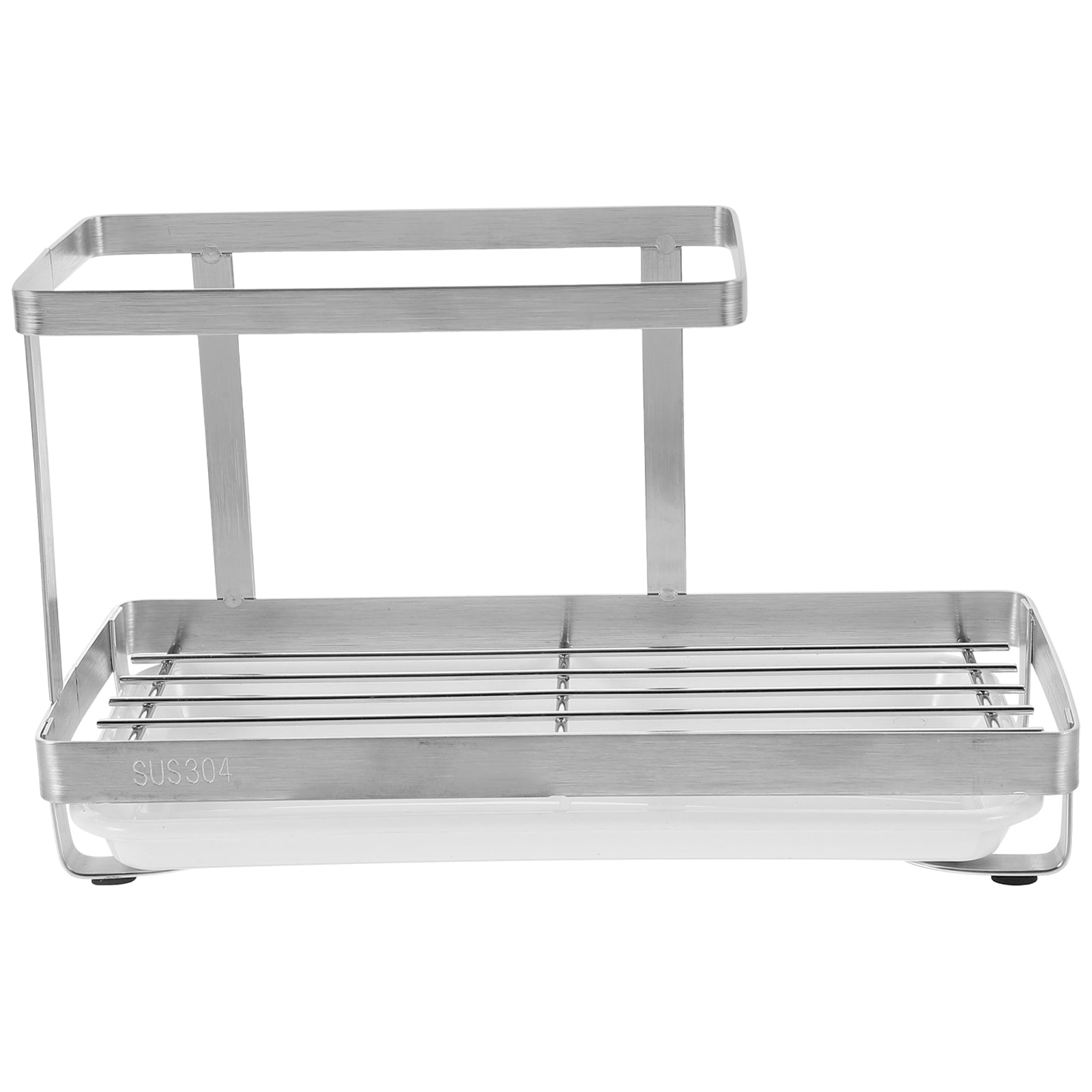 Kitchen Sponge Stainless Steel Holder Kitchen Sink Brush Holder Kitchen