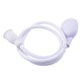 thumbnail image 1 of Kitchen Sprayer Hose Adapter Shower Head Abs Plumbing Fittings For Faucet Transform Most Into Shower Space Durable And Long Lasting Design Plumbing Fittings Home Decor, 1 of 7