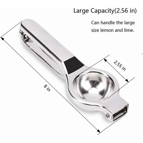 Kitchen Stainless Steel Bar Lemon Orange Lime Squeezer Juicer Hand Press Tool