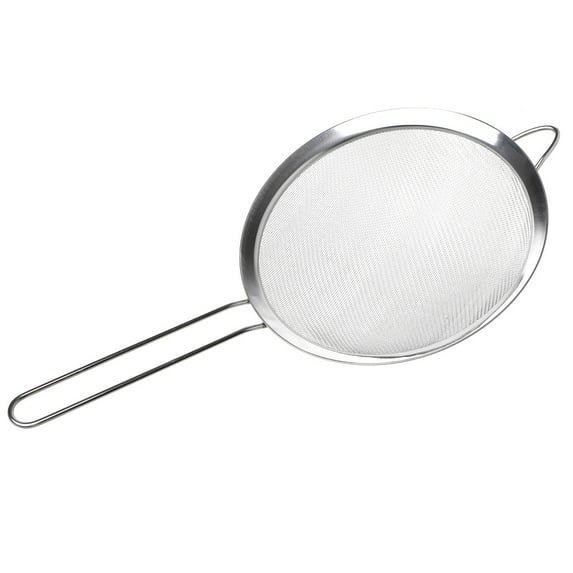 Kitchen Stainless Steel Flour Tea Strainer Mesh Colander Sieve Filter Sifter