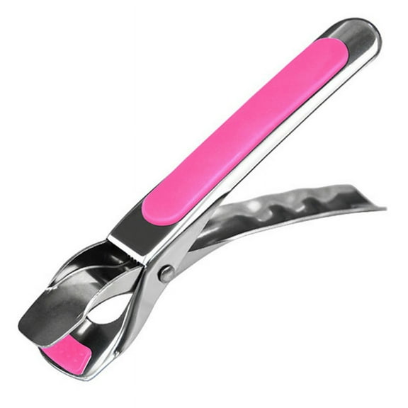 Kitchen Stainless Steel Hot Pot Gripper Pan Dish Retriever Tong Plate Bowl Clamp