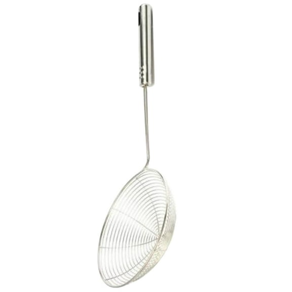 Kitchen Stainless Steel Long Handle Colander Fried Food Strainer Filter Scoop
