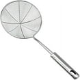 thumbnail image 1 of Kitchen Stainless Steel Skimmer Strainer Ladle - 13” Large Straining Spoon for Frying, Boiling & Blanching - Durable, Rust-Resistant & Heat-Proof Kitchen Tool for Everyday Use, 1 of 8