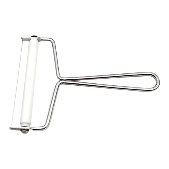 Kitchen Stainless Steel Wire Cheese Slicer, Cheese Cutter, Silver Cheese Knife for Block, Multi Function Handheld Cheese Wire Scraper for Charcuterie, Mozzarella, Cheddar & More,1pc