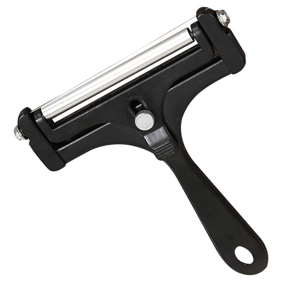 Kitchen Stainless Steel Wire Cheese Slicer, Premium Cheese Shaver, Butter Cheese Cutter with Adjustable Thickness
