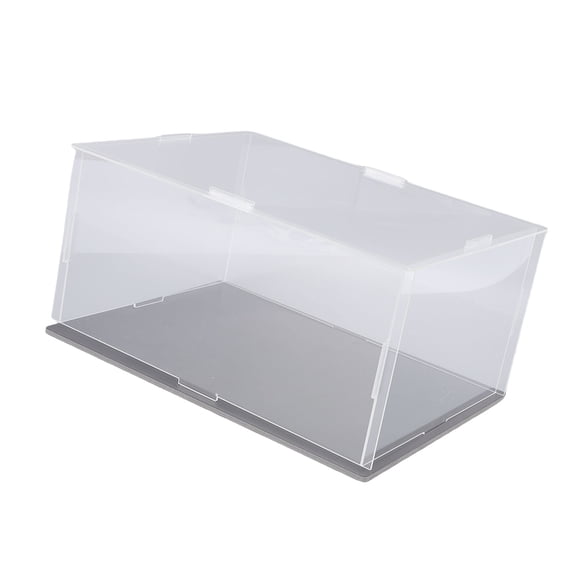 Kitchen Storage Acrylic Display Case Self Assembly Dust Proof Display Box Cube for Collectibles Action Figures Dolls Toys Home Storage