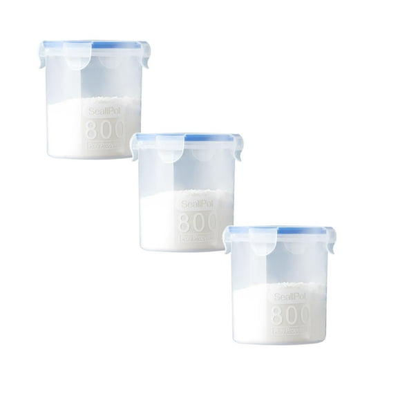 Kitchen Storage Box Sealed Food Preservation Preservation Container Storage Tank Grains Sealed Can Airtight Pantry Storage Containers 10 Lb Flour Container 20 Lb Rice Storage Container Produce