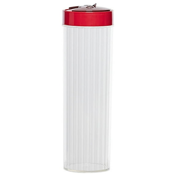 Tahtuvzn Kitchen Storage, Pasta Storage Container with Lid, Tall Clear Airtight Food Jar Lid Pantry for Spaghetti Jars Flour Cereals Coffee Beans