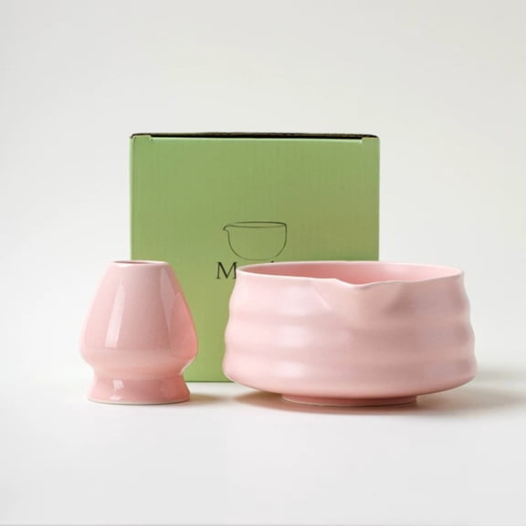 Kitchen Storage Containers Japanese Style Handmade Ceramic Matcha Bowl with Mouth Tea Tea Ordering Set with Tea Strong Tea and Thin Tea Wabi Sabi Tea Set