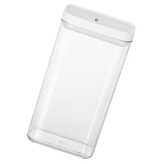 FENGGUIQU Cylindrical Pasta Storage Container with Freshness Seal, Sleek Design for Household Kitchen Organization