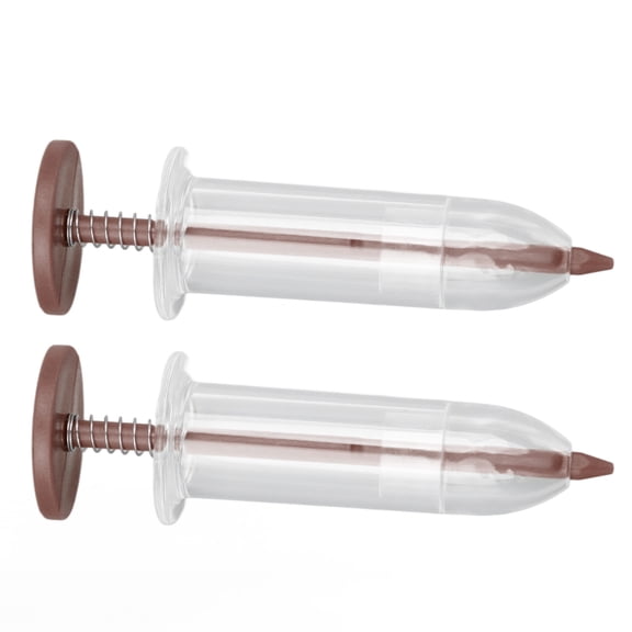 Kitchen Storage Mini Sowing Seed Dispenser, Plant Sow Seeds Dispenser Plastic for Planting Tray Brown